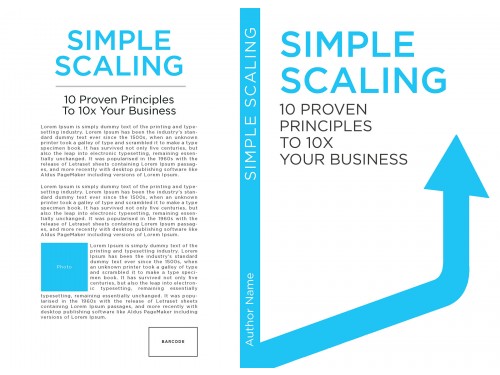 Design for Contest: Simple Scaling Book cover