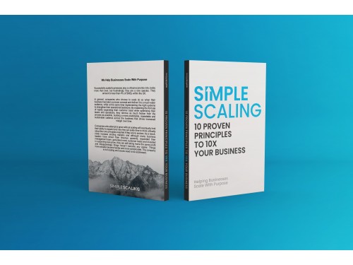 Design for Contest: Simple Scaling Book cover