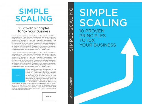 Design for Contest: Simple Scaling Book cover