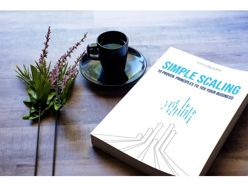 Design for Contest: Simple Scaling Book cover