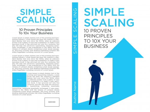 Design for Contest: Simple Scaling Book cover