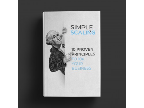 Design for Contest: Simple Scaling Book cover