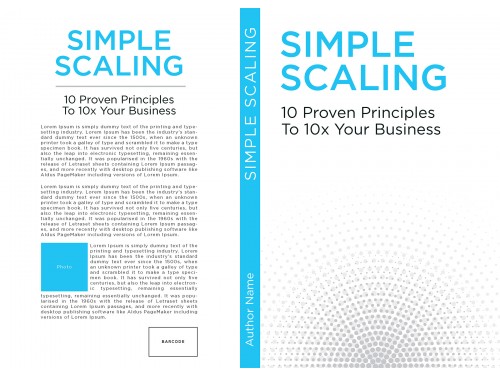 Design for Contest: Simple Scaling Book cover