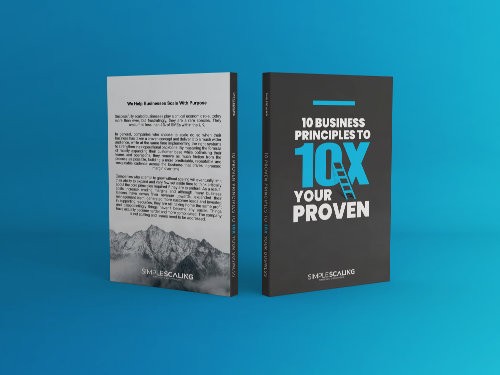 Design for Contest: Simple Scaling Book cover