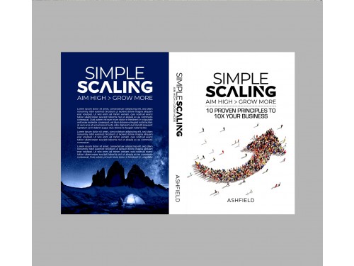 Design for Contest: Simple Scaling Book cover