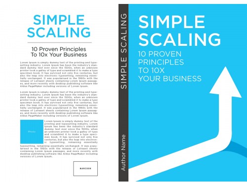 Design for Contest: Simple Scaling Book cover