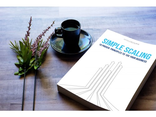 Design for Contest: Simple Scaling Book cover