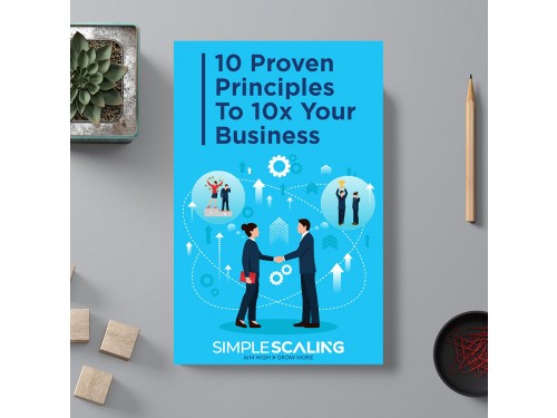 Design for Contest: Simple Scaling Book cover