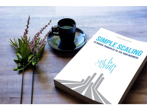 Design for Contest: Simple Scaling Book cover