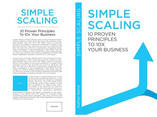 Design for Contest: Simple Scaling Book cover
