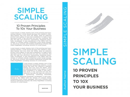Design for Contest: Simple Scaling Book cover