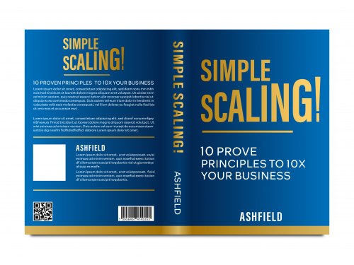 Design for Contest: Simple Scaling Book cover