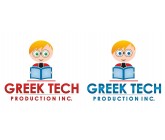 Design by B.Zh for Contest: Greek Tech Production Inc. logo needed