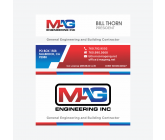 Design by ning32 for Contest: Business cards for MAG Engineering Inc