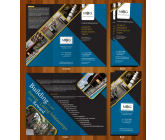 Design by Hining38 for Contest: Construction company Tri-fold brochure