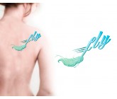 Design by ArtMessiah for Contest: Feather "fly" Tattoo