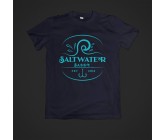 Design by GraphikMIRACLE for Contest:  SASSY BEACH WAVE & FISHING HOOK & TEE