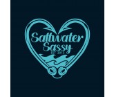 Design by GraphikMIRACLE for Contest: SASSY BEACH WAVE & FISHING HOOK & TEE