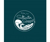 Design for Contest: SASSY BEACH WAVE & FISHING HOOK & TEE