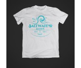 Design by GraphikMIRACLE for Contest:  SASSY BEACH WAVE & FISHING HOOK & TEE