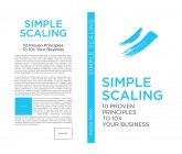 Design by CreativeFox for Contest: Simple Scaling Book cover