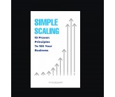 Design by Rooni for Contest: Simple Scaling Book cover